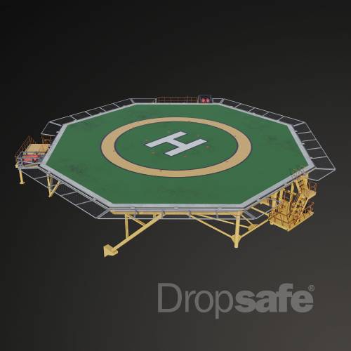 Dropsafe Helideck Perimeter Safety Net